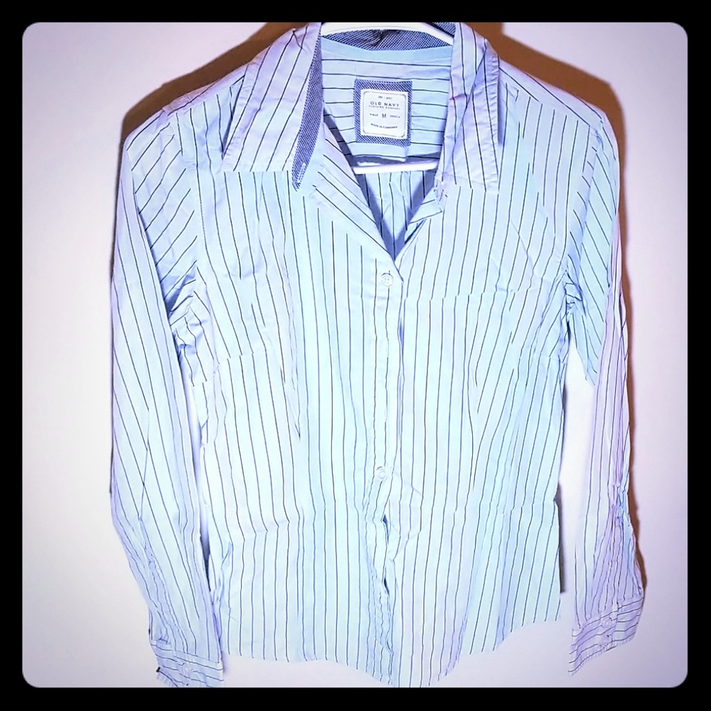 Women's button down collared shirt